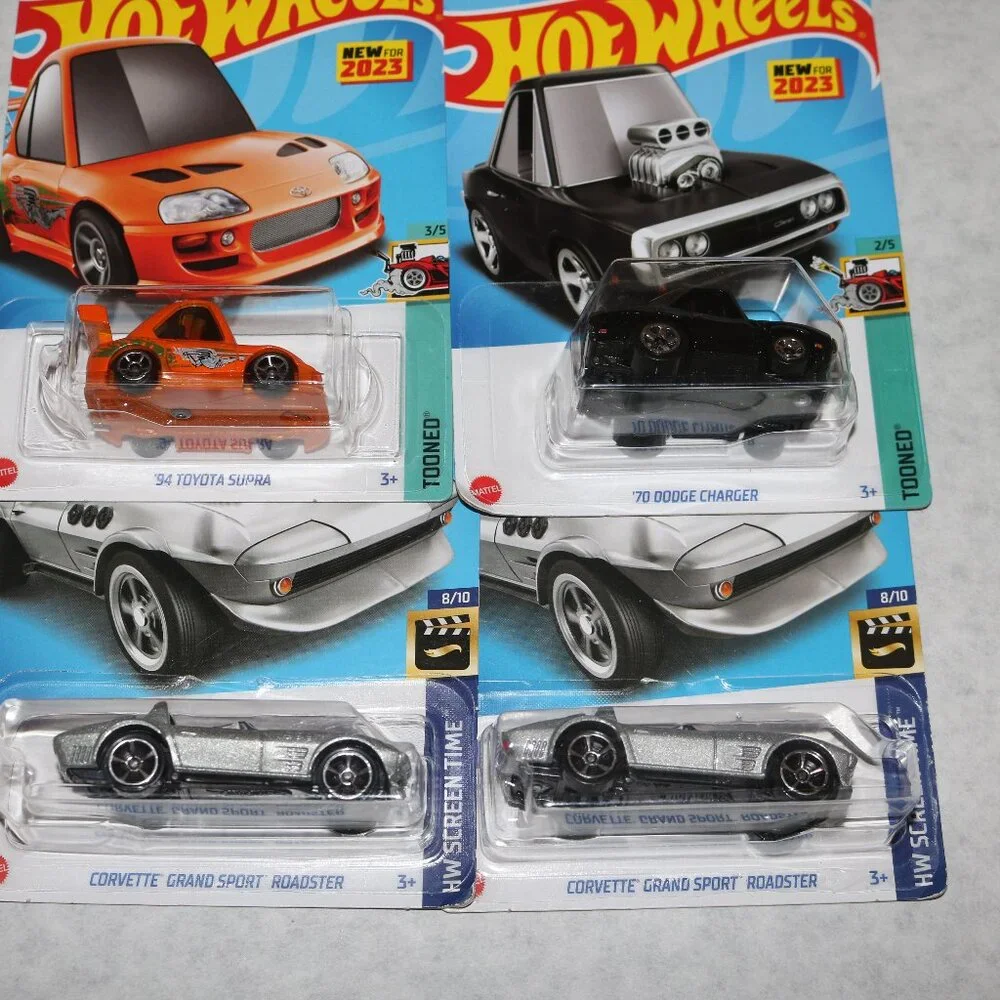 Hot Wheels lot of 4 Fast and Furious cars all NIP